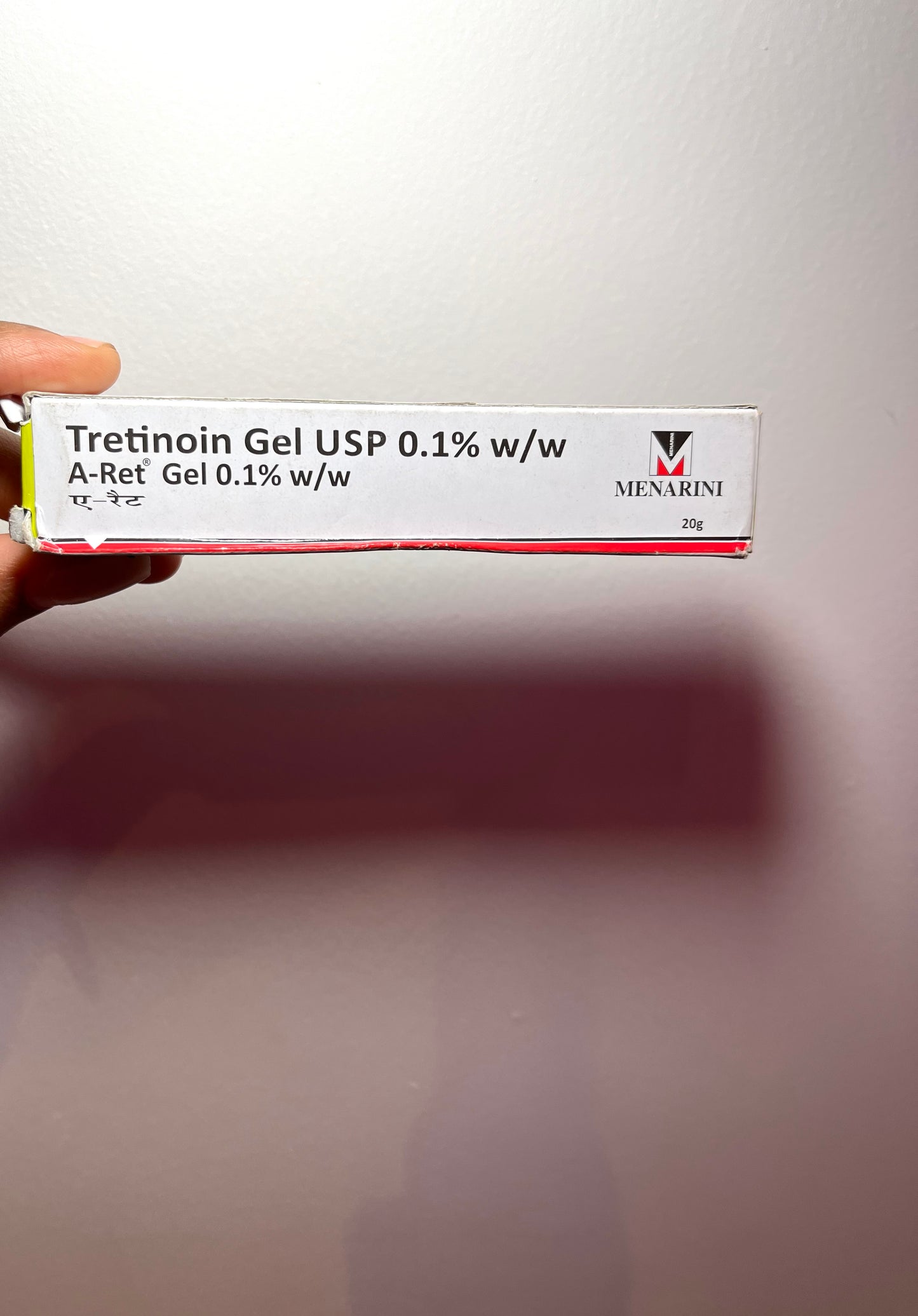 Tretinoin 0.1% (Menarini)